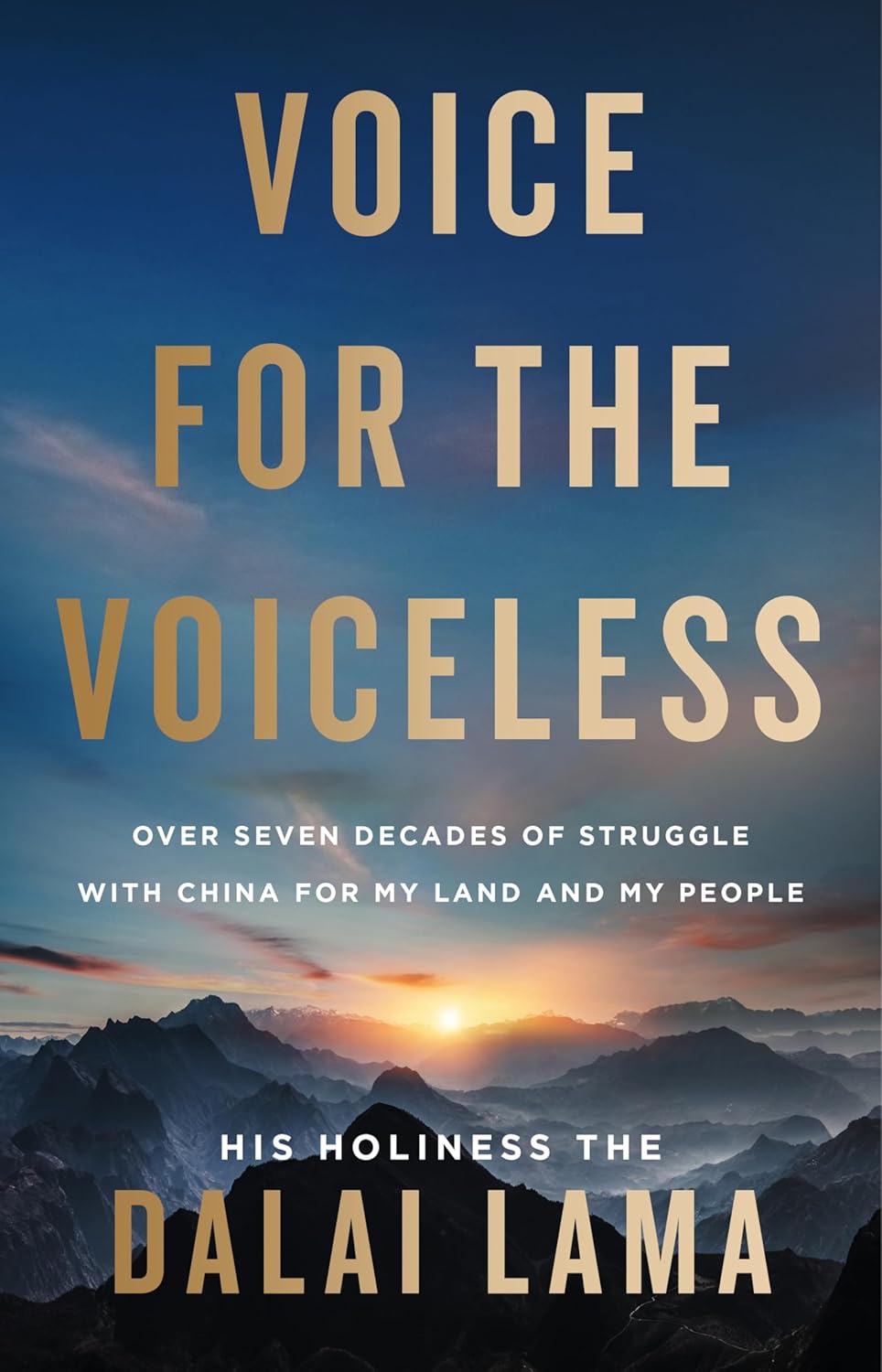 Voice for the Voiceless: Over Seven Decades of Struggle with China for