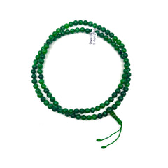 Green Jade Gemstone Mala Beads