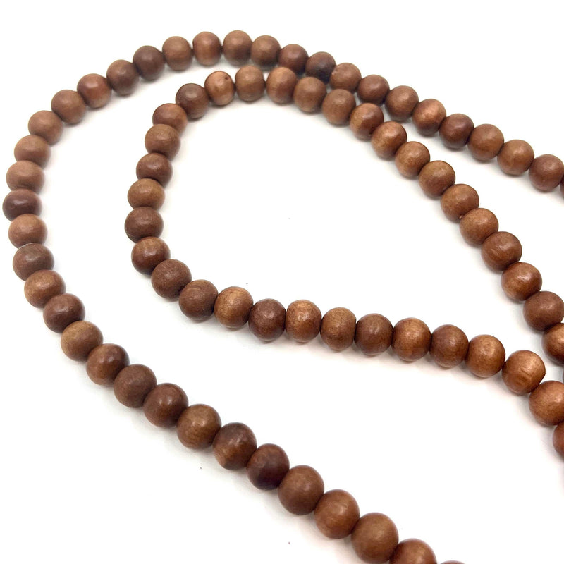 Sandalwood Mala Beads (6mm) image 1