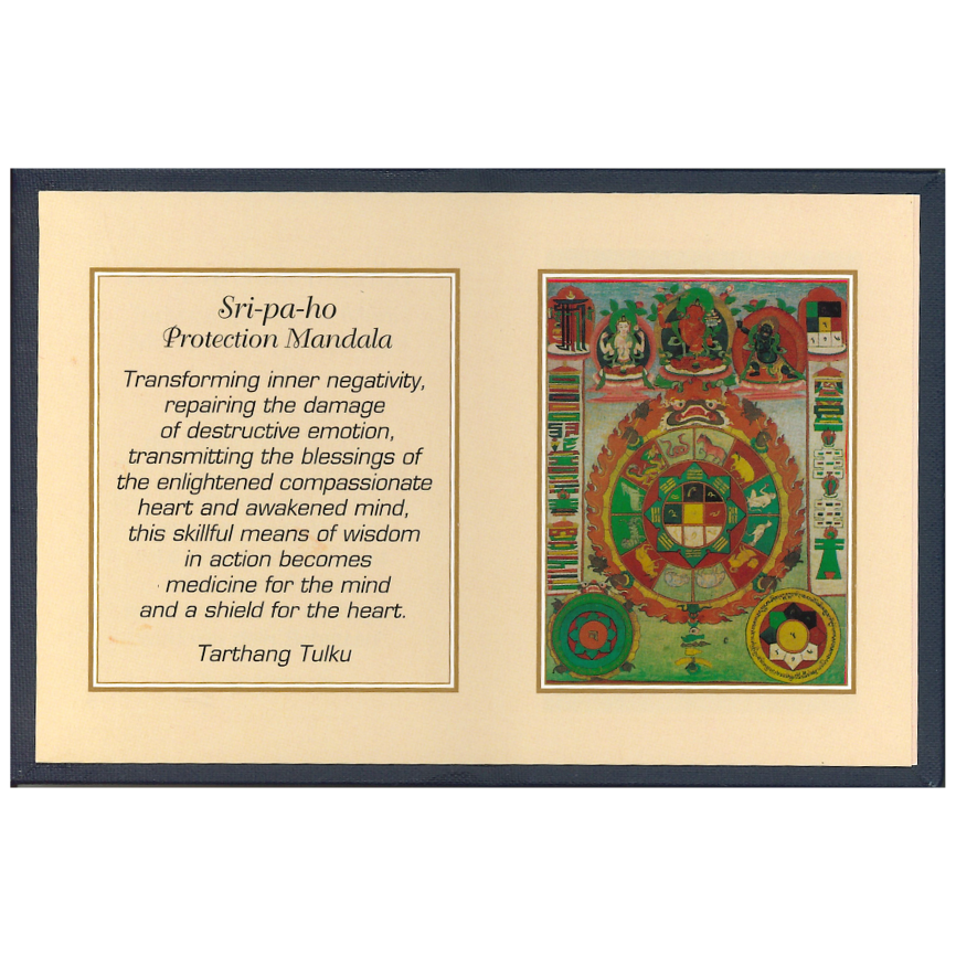 Sri-pa-ho Protection Mandala Folding Thanka