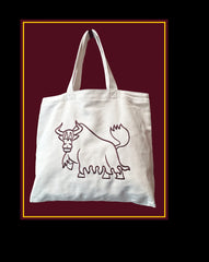 Yak and THUS Logo Tote Bag