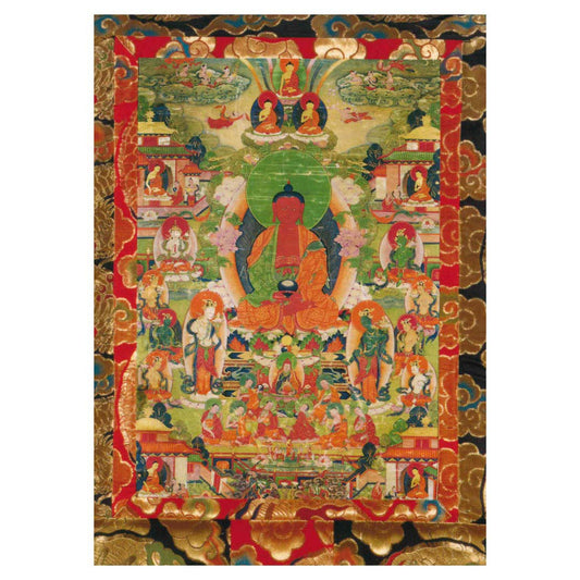 Buddha Amitabha Sacred Art Card