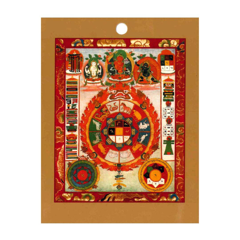 Mandala of Protection Greeting Card image 1