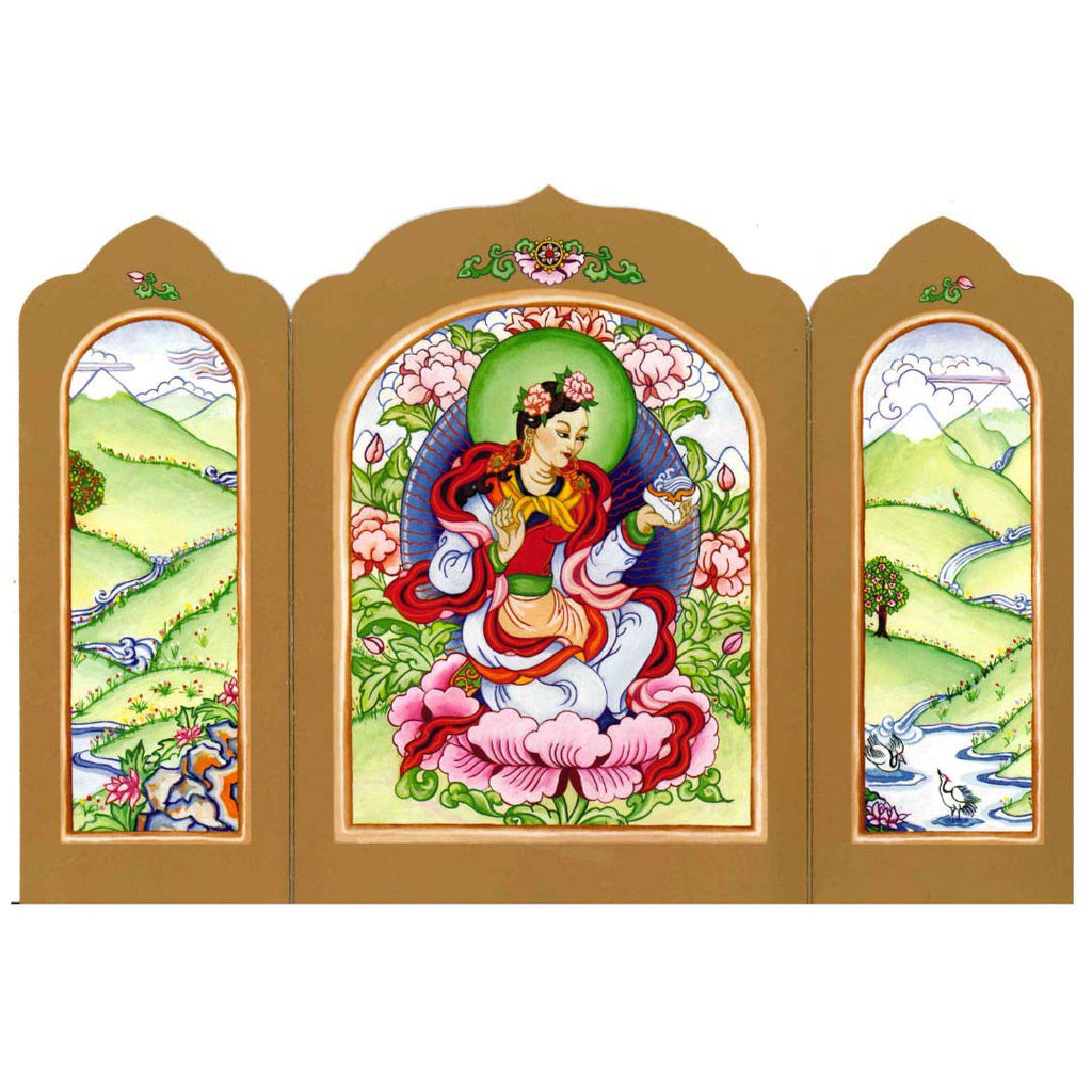 Yeshe Tsogyal Traveling Altar Card