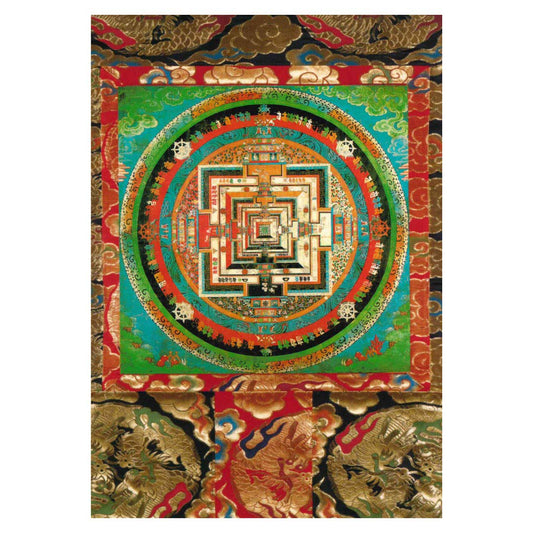 Kalachakra Mandala Sacred Art Card