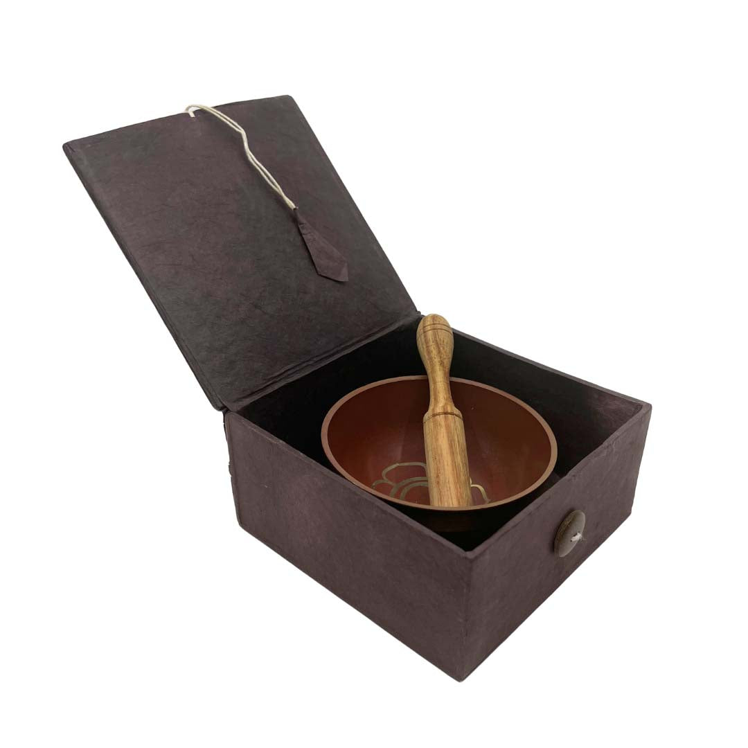 Chakra Singing Bowl - Brown