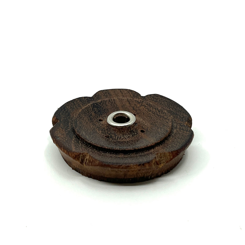 Lotus Wooden Incense Burner image 1
