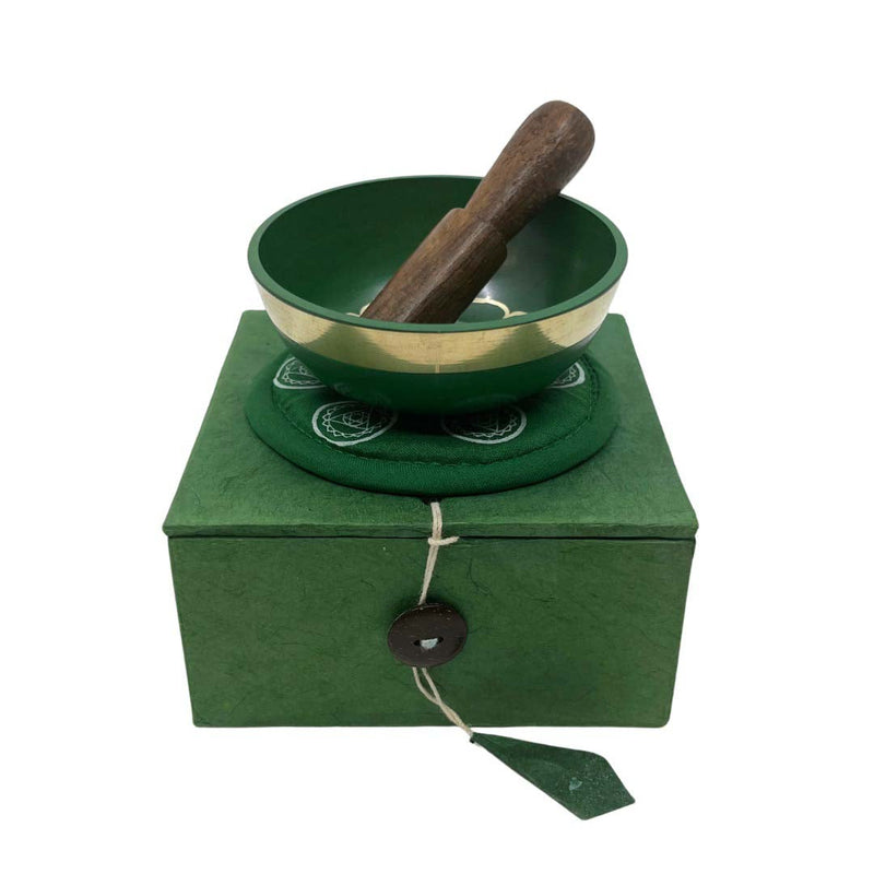 Chakra Singing Bowl - Green image 5