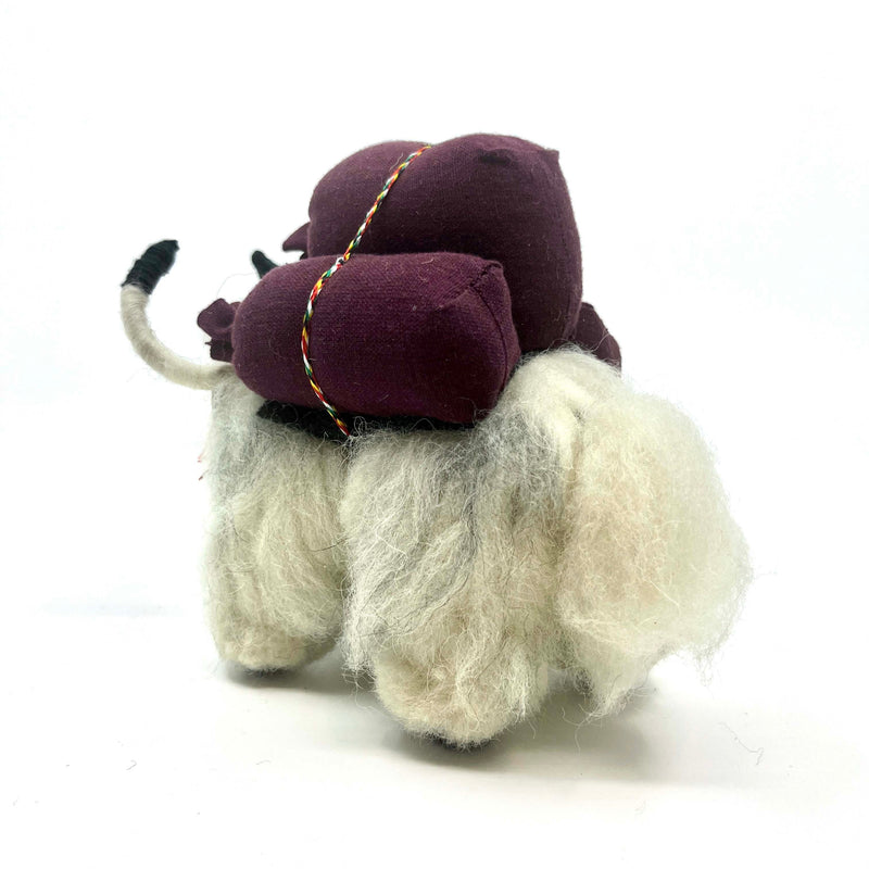 White Yak with Sack image 3
