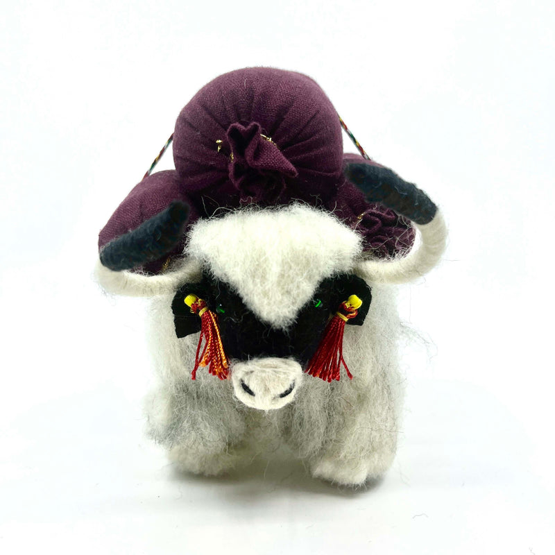 White Yak with Sack image 2