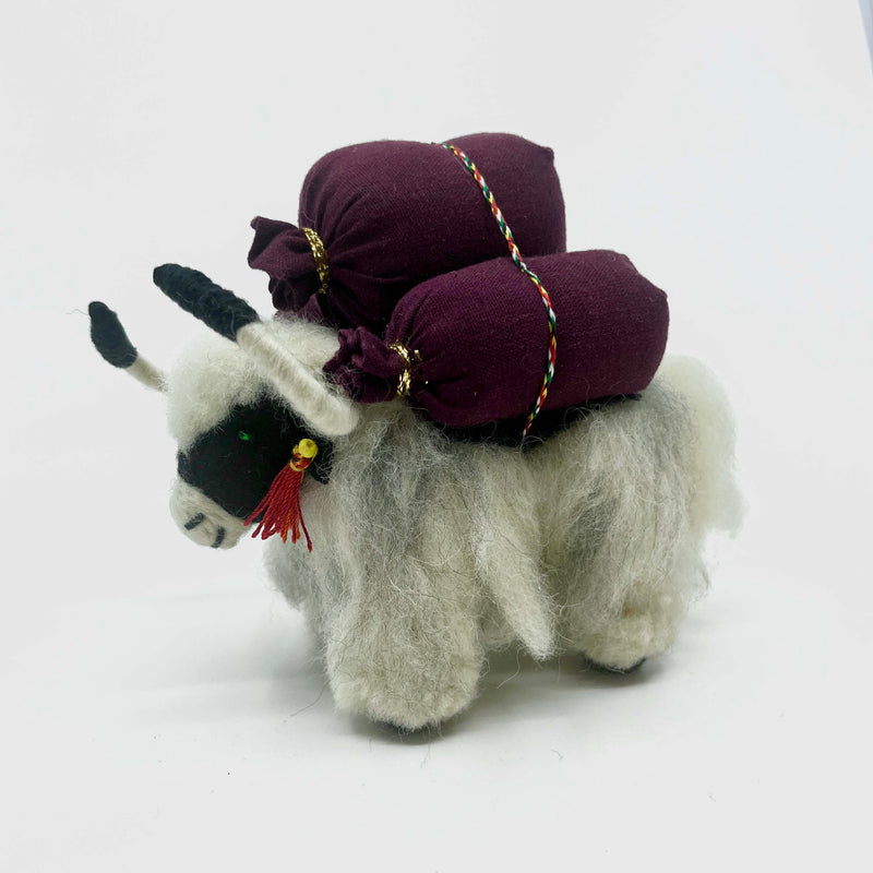 White Yak with Sack image 1