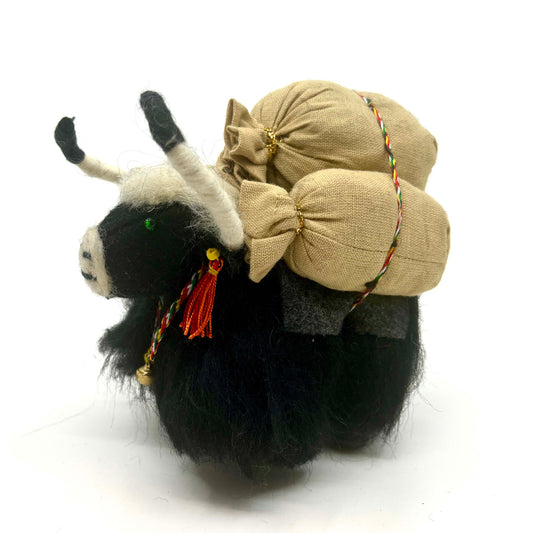 Black Yak with Sack