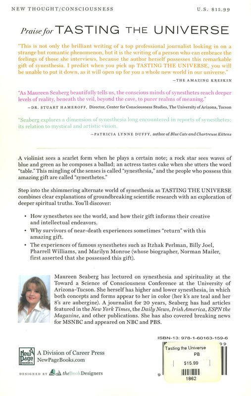 Tasting the Universe: People Who See Colors in Words and Rainbows in Symphonies (A Spiritual and Scientific Exploration of Synesthesia) Paperback image 2