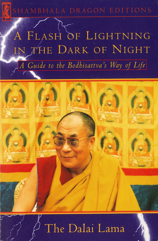 Flash of Lightning in the Dark of Night: A Guide to the Bodhisattva's Way of Life Paperback - TIBET HOUSE US NYC