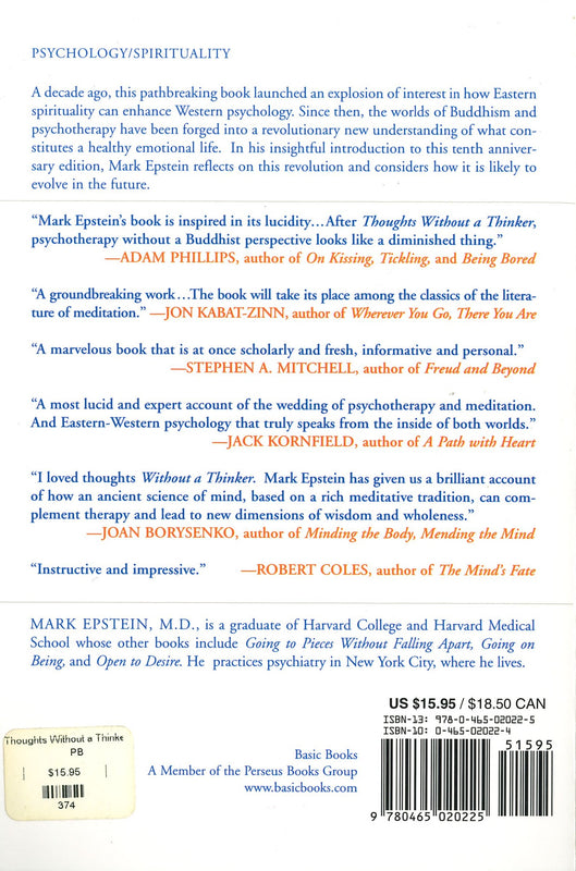 Thoughts Without A Thinker export ed edition Paperback image 2