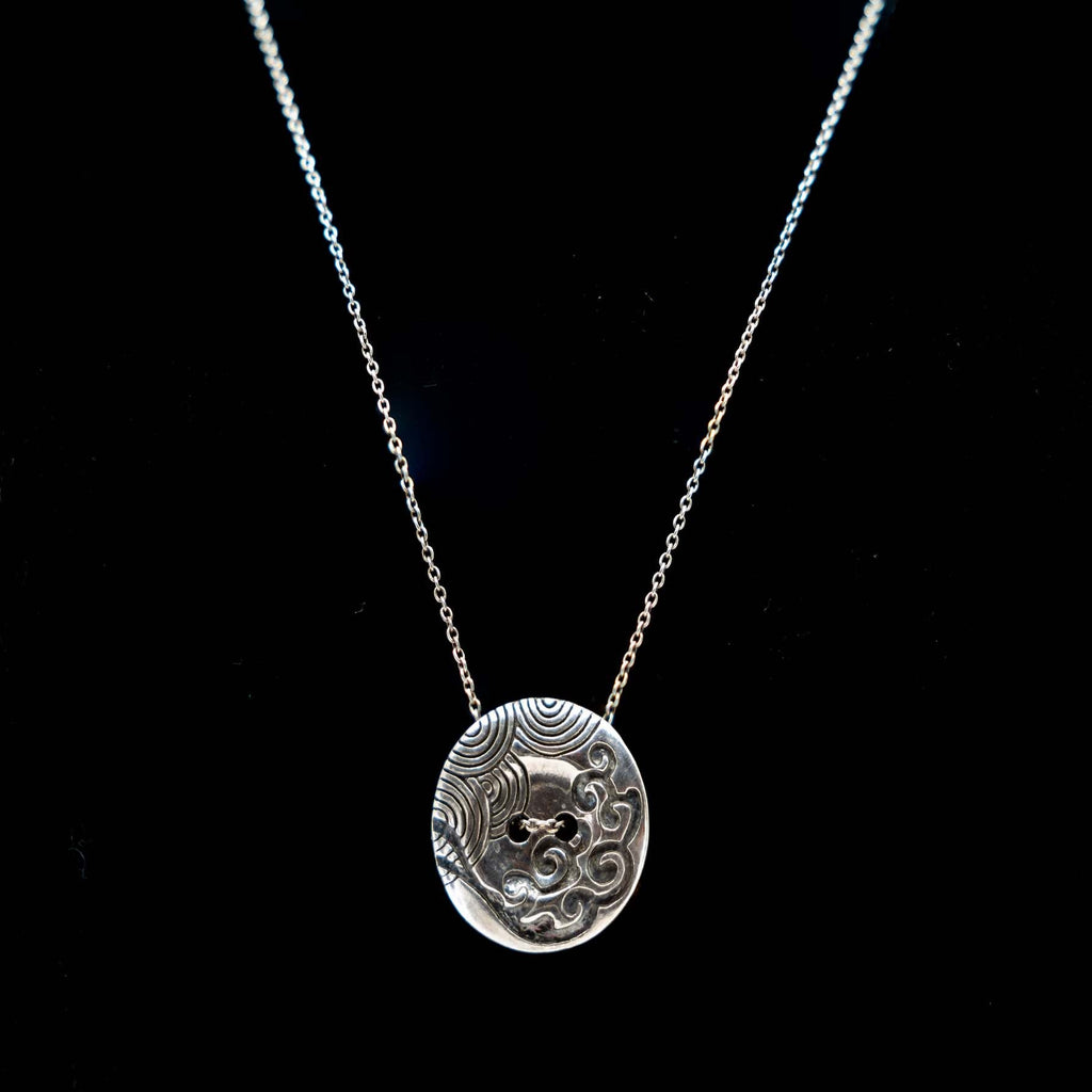 Silver Five Elements Necklace