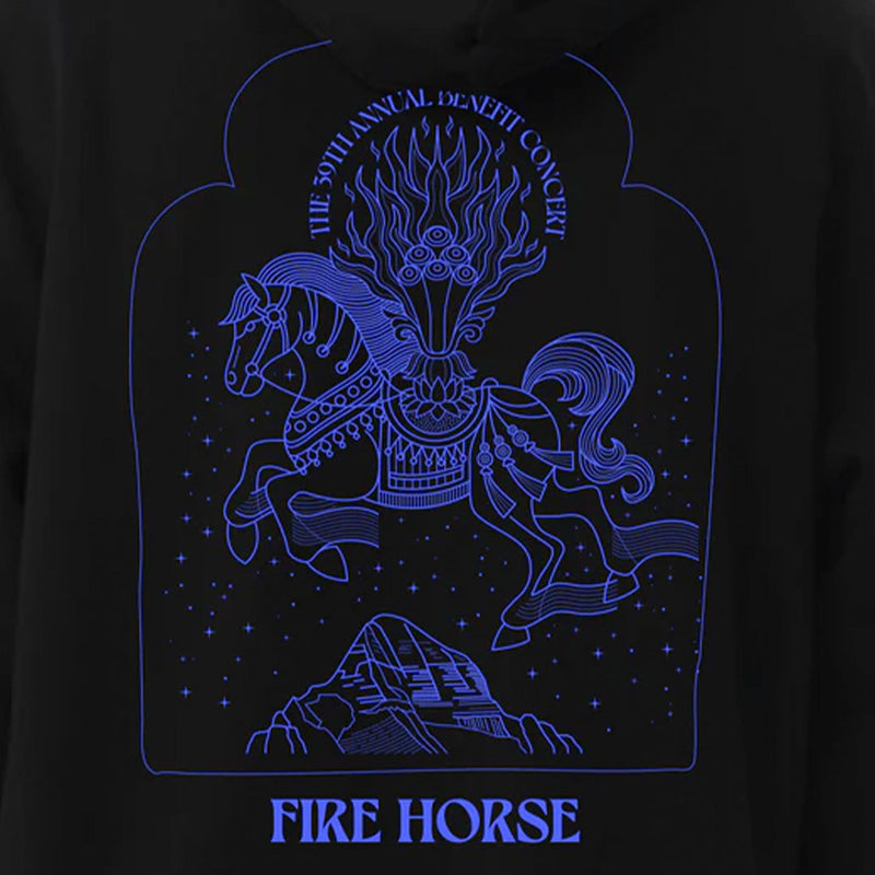 Fire Horse Hooded Sweatshirt - **Orders ship after March 4 - TIBET HOUSE US NYC