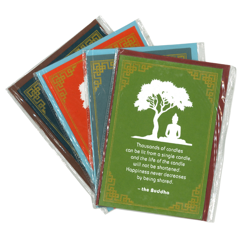 Buddha Quote Greeting Card: Thousands of Candles image 2