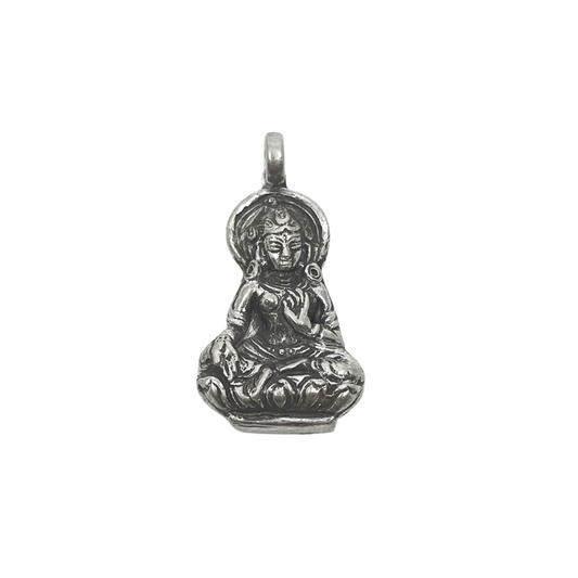 Sterling Silver Tara Pendant - TIBET HOUSE US NYC