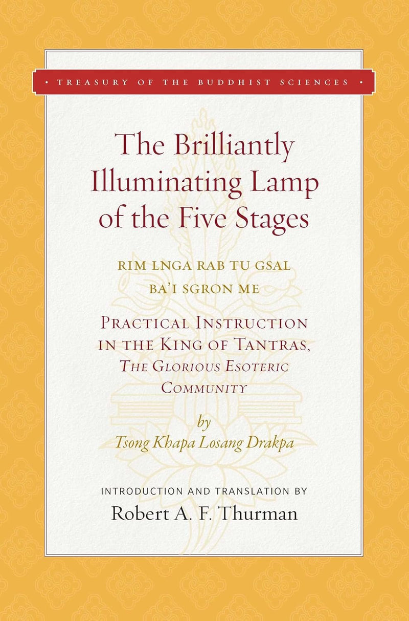 The Brilliantly Illuminating Lamp of the Five Stages (Treasury of the Buddhist Sciences) (AIBS) image 1