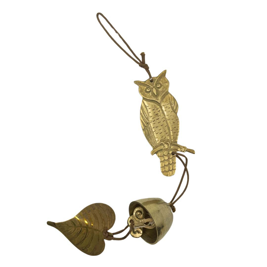 Great Horned Owl Door Chime