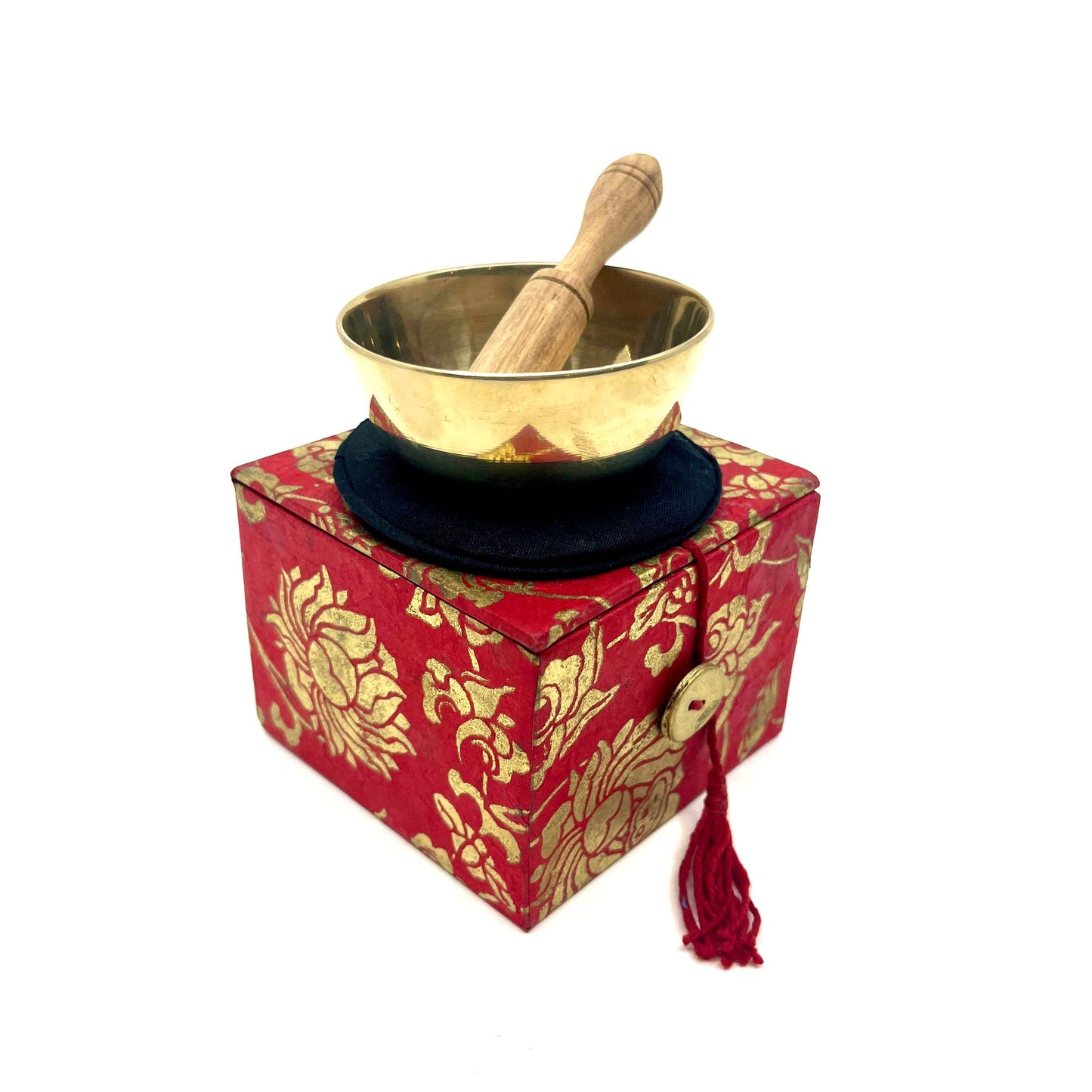 Red Lotus (3") Meditation Bowl