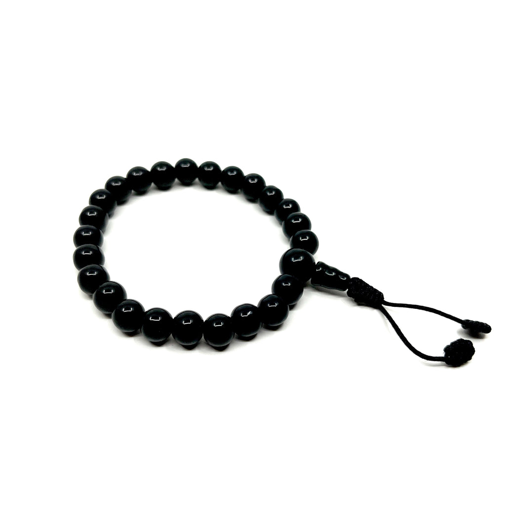 Black Onyx Gemstone Adjustable Bracelet