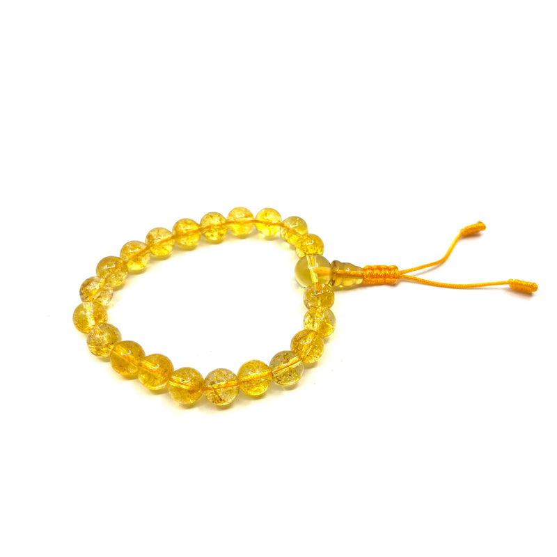 Citrine Gemstone Adjustable Bracelet image 1