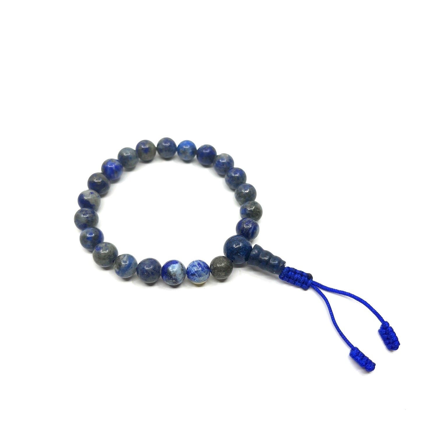 Lapiz Lazuli Gemstone Adjustable Bracelet