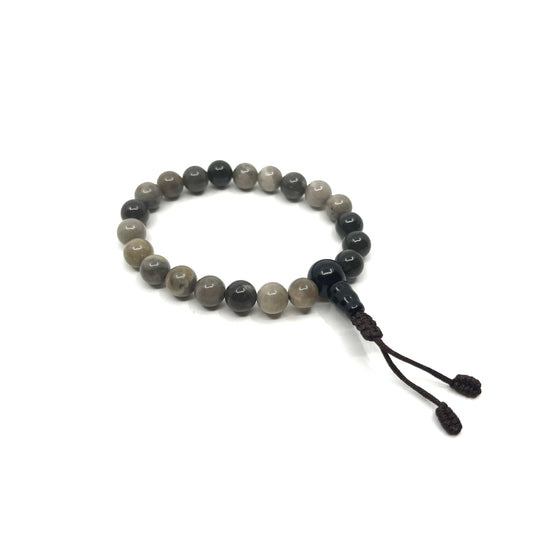 Tourmaline Light Gemstone Adjustable Bracelet