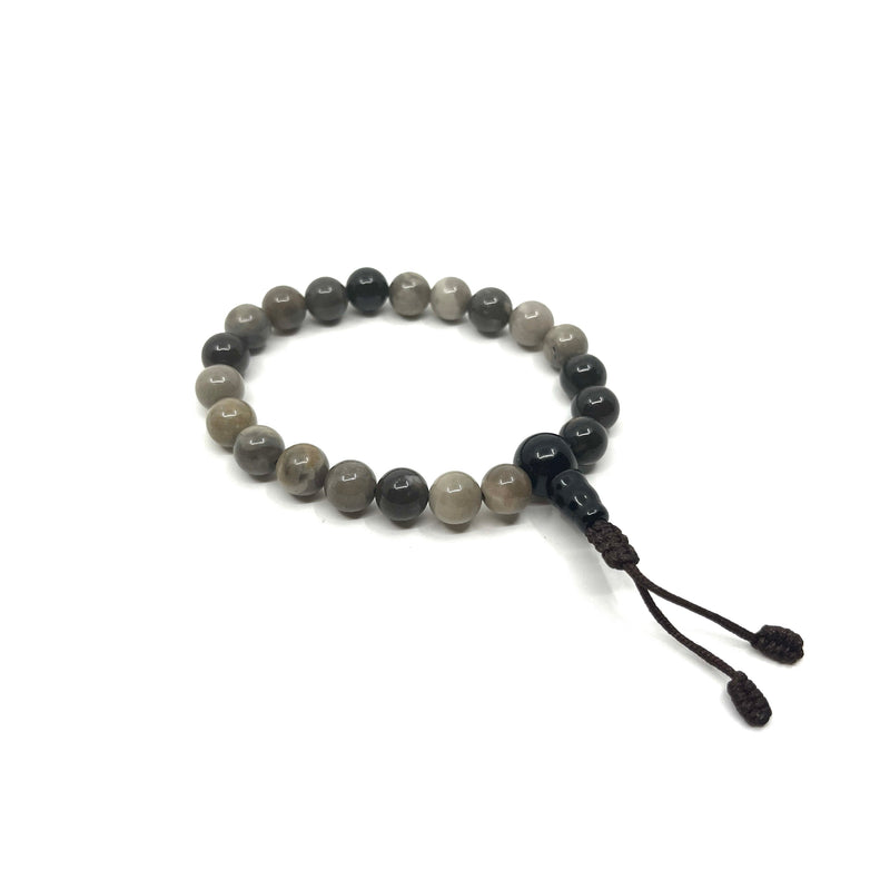 Tourmaline Light Gemstone Adjustable Bracelet image 1