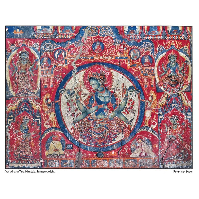 Alchi Monastery card - Vasudhara/Tara Mandala. Sumtsek. Alchi image 1