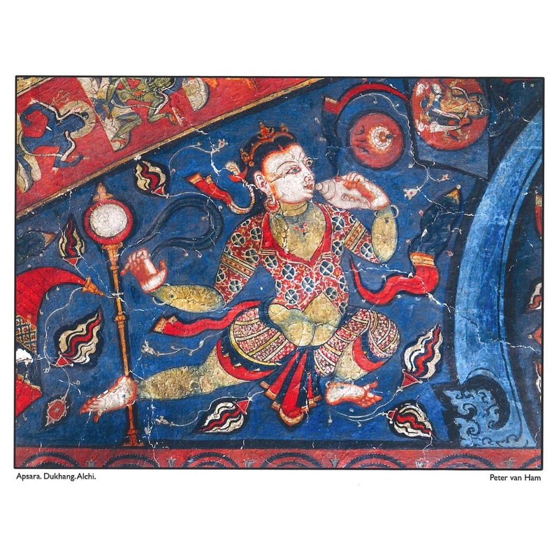 Alchi Monastery card - Apsara. Dukhang. Alchi image 1