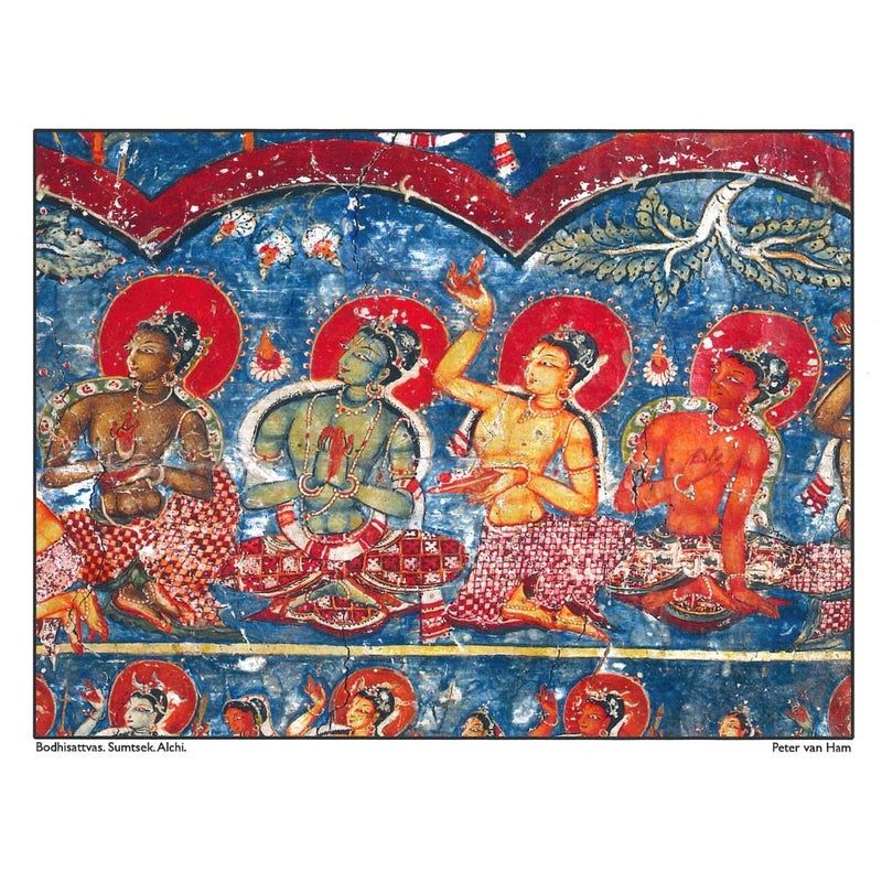 Alchi Monastery card - Bodhisattvas. Sumtsek. Alchi image 1