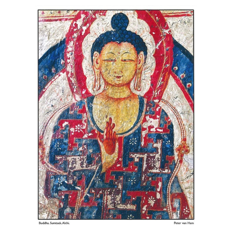 Alchi Monastery card - Buddha. Sumtsek. Alchi. image 1