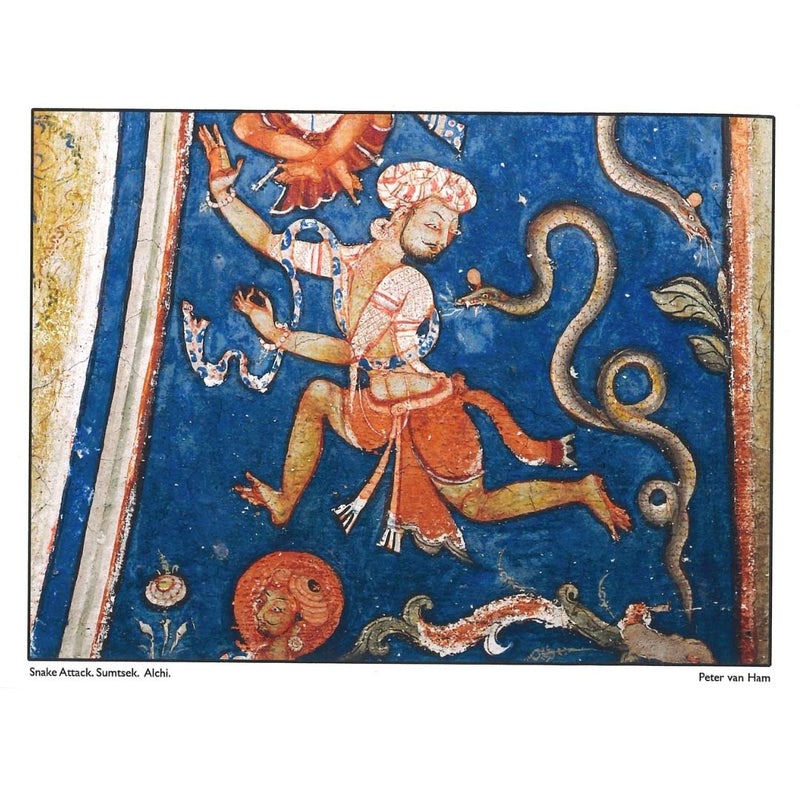 Alchi Monastery card - Snake Attack. Sumtsek. Alchi. image 1