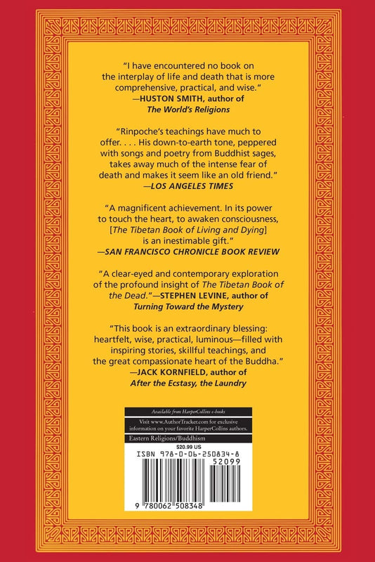 The Tibetan Book of Living and Dying: A Study of Tibetan Teachings on Life and Death Paperback image 2