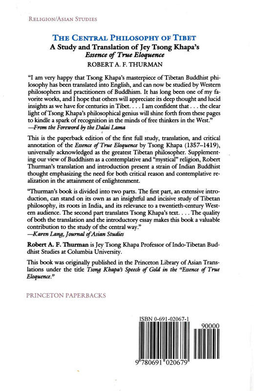 Central Philosophy of Tibet Paperback image 3
