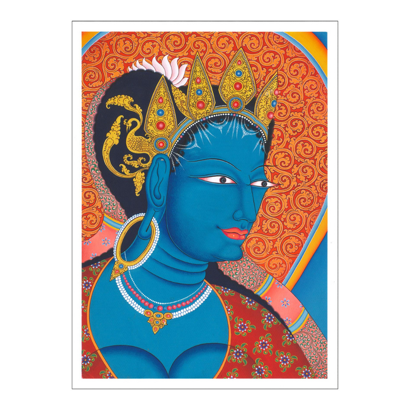 Five Element Tara: Blue image 1