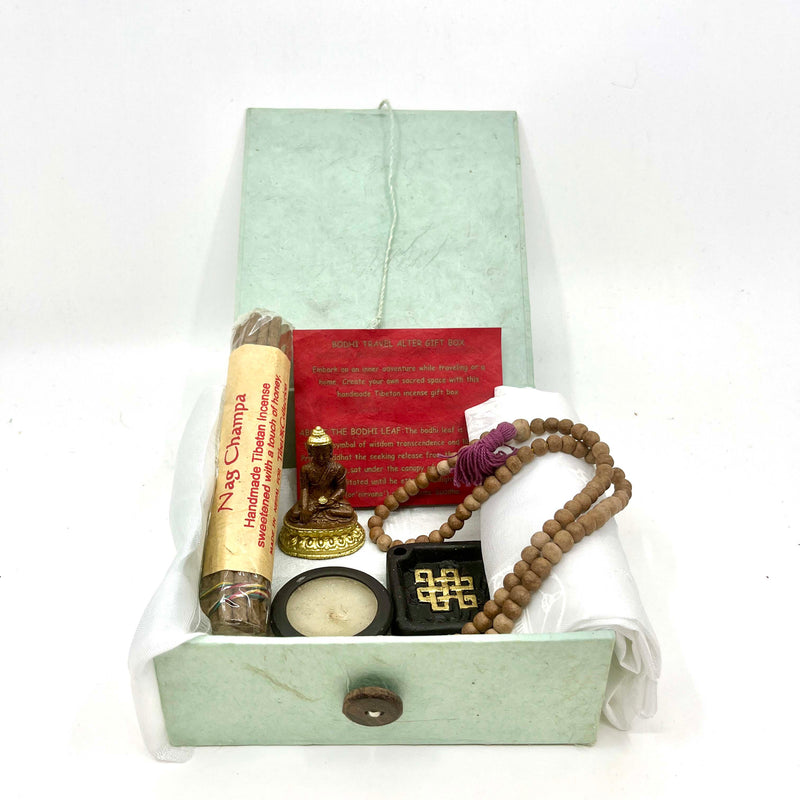 Bodhi Leaf (Sage Green) Travel Altar Box image 1