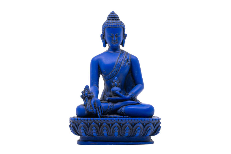 Blue Resin Buddha 6