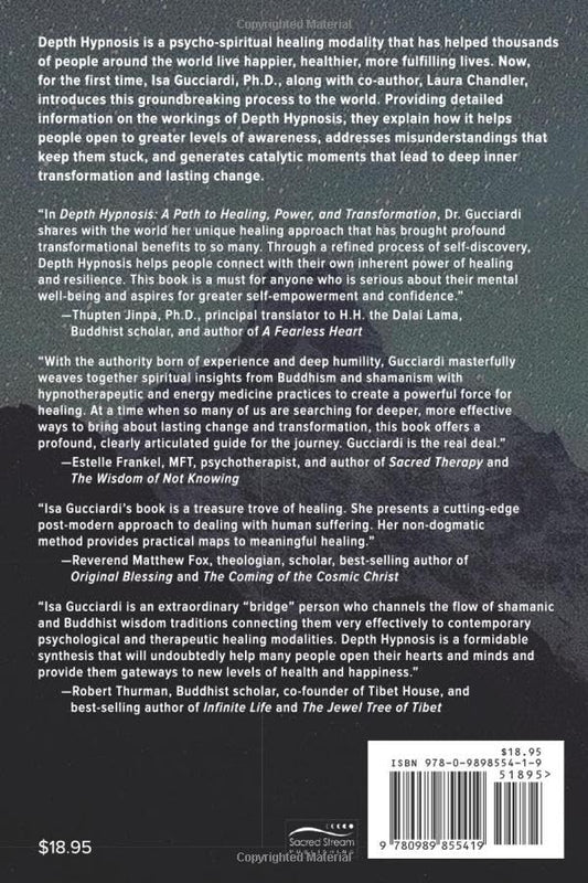 Depth Hypnosis: A Path to Healing, Power, and Transformation by Isa Gucciardi Ph.D. (Author), Laura Chandler (Author)  Format: Paperback image 2