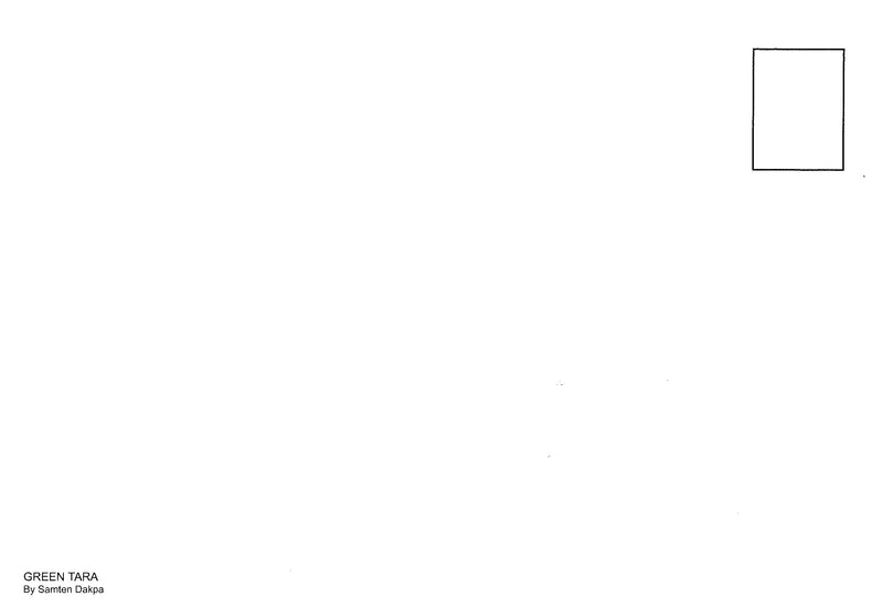 Green Tara Card image 2