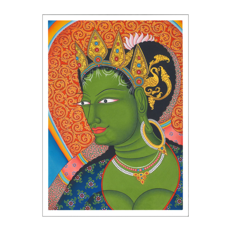 Five Element Tara: Green image 1