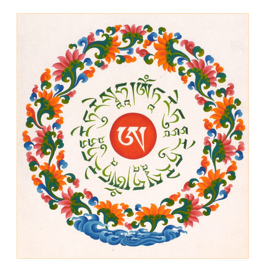 Green Tara Mantra Garland - TIBET HOUSE US NYC