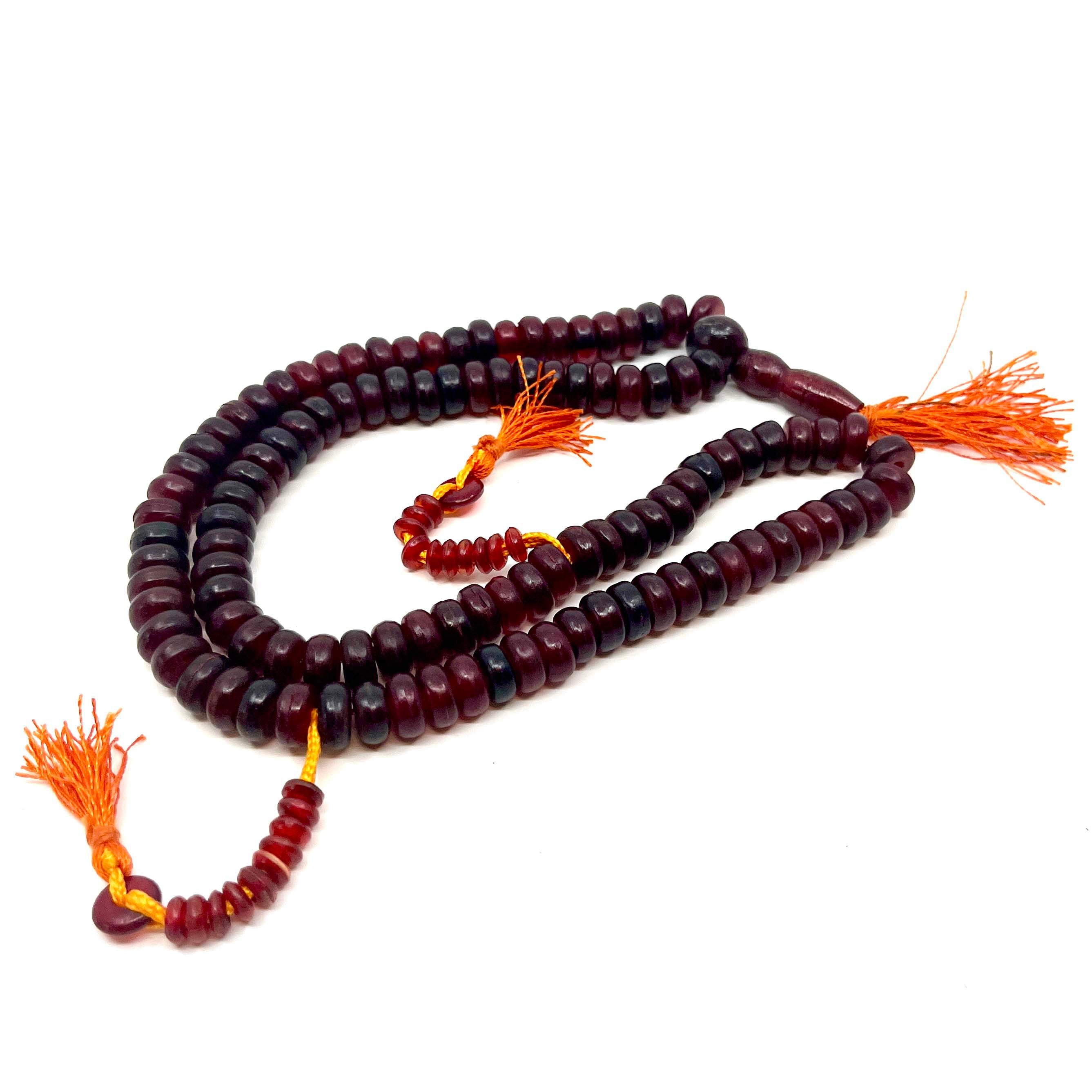 Horn Flat Mala Beads