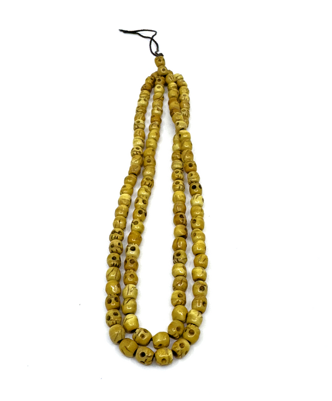 Yak Bone Skull Mala - 6mm image 2