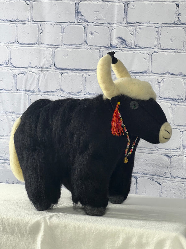 Large Felt Yaks - Black image 2