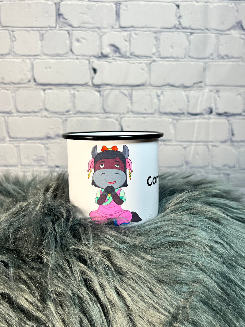 Custom White Enamel Mugs image 4