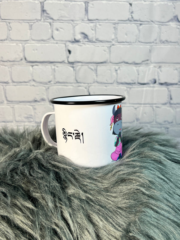 Custom White Enamel Mugs image 6